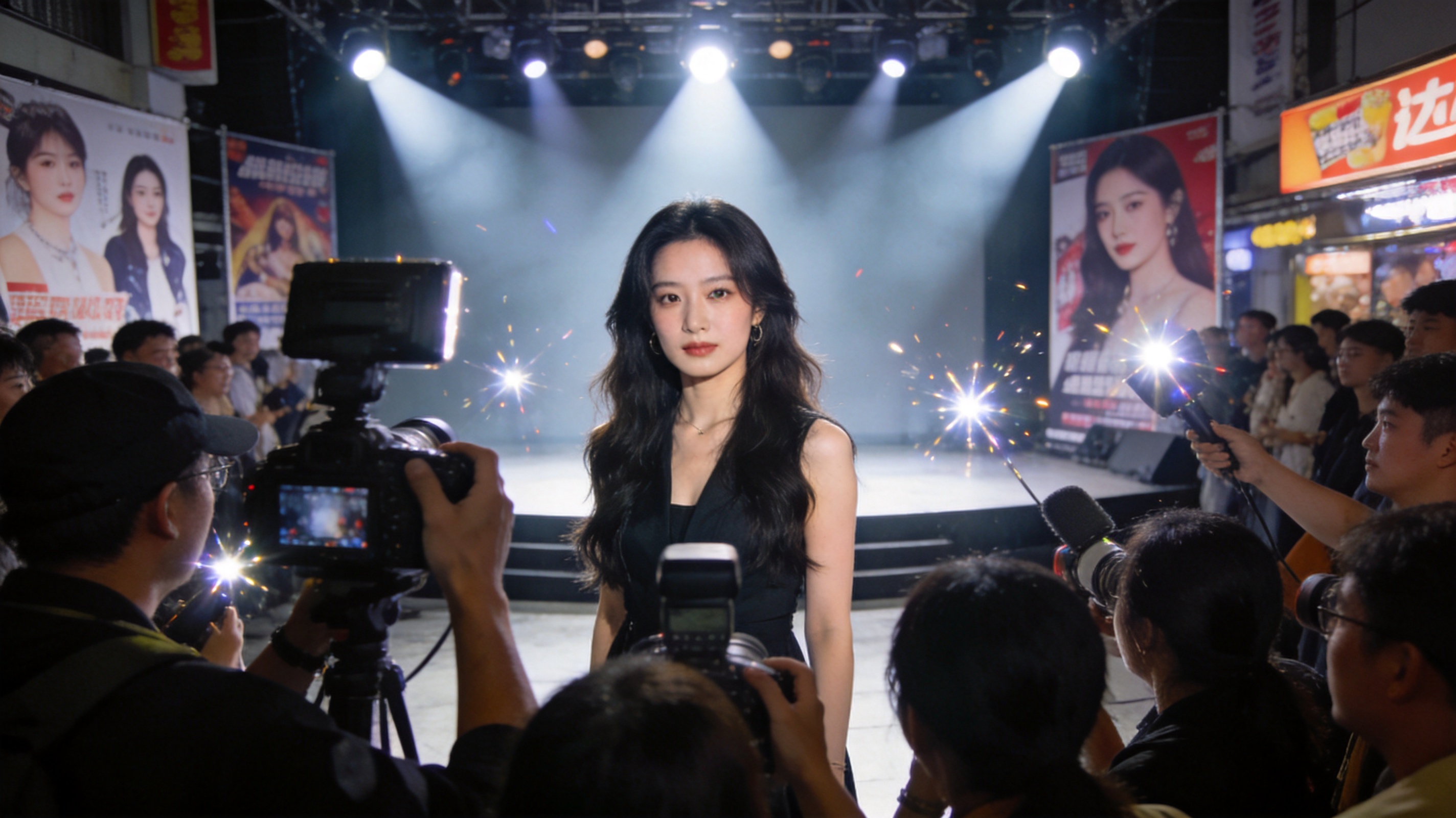 顶流女星隐婚爆料现场 - 舞台灯光下的娱乐圈